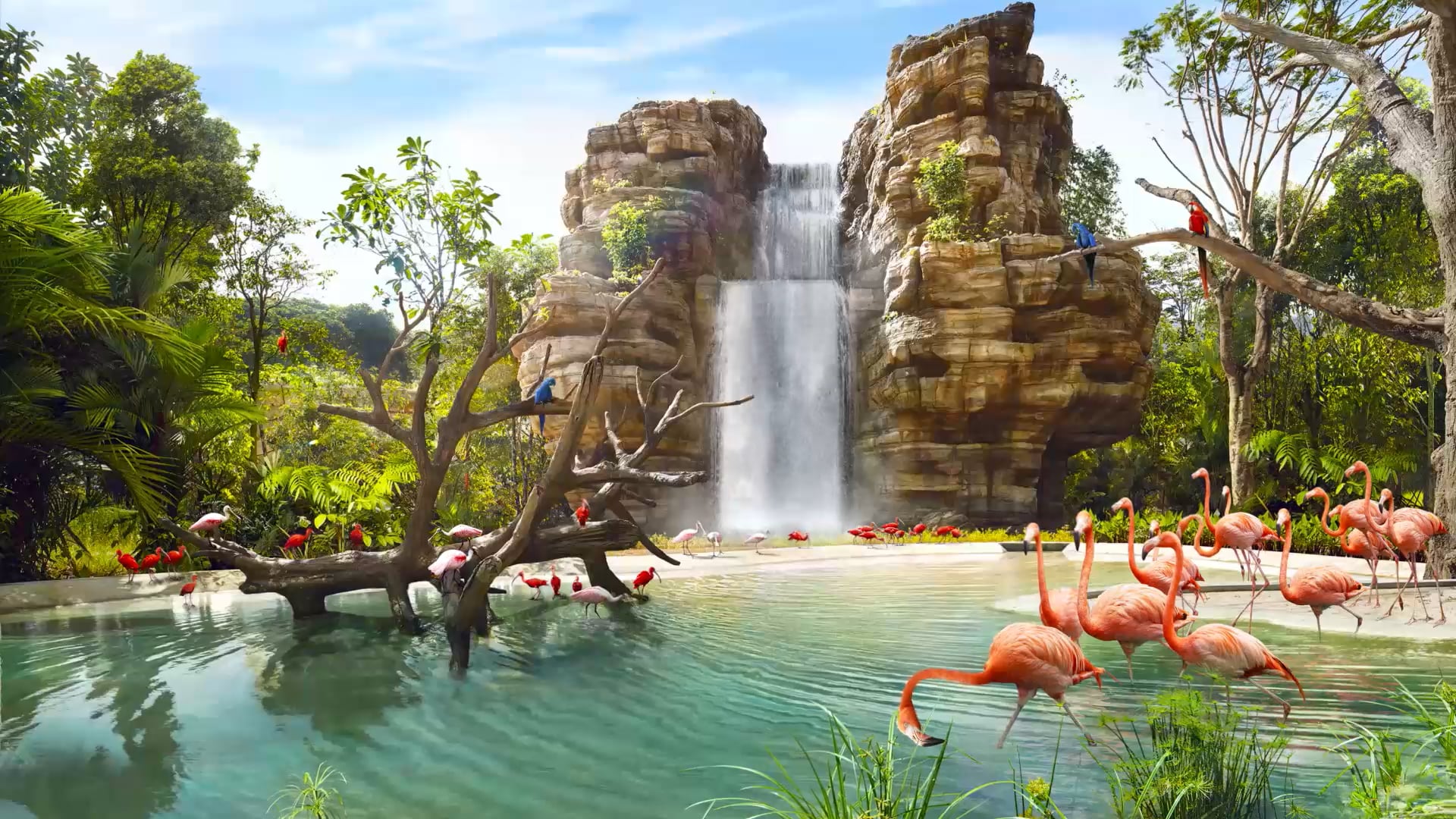 Bird Paradise Map